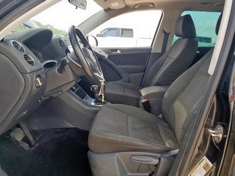 WVGAV3AX6DW594997 - 2013 VOLKSWAGEN TIGUAN S BLACK photo 7