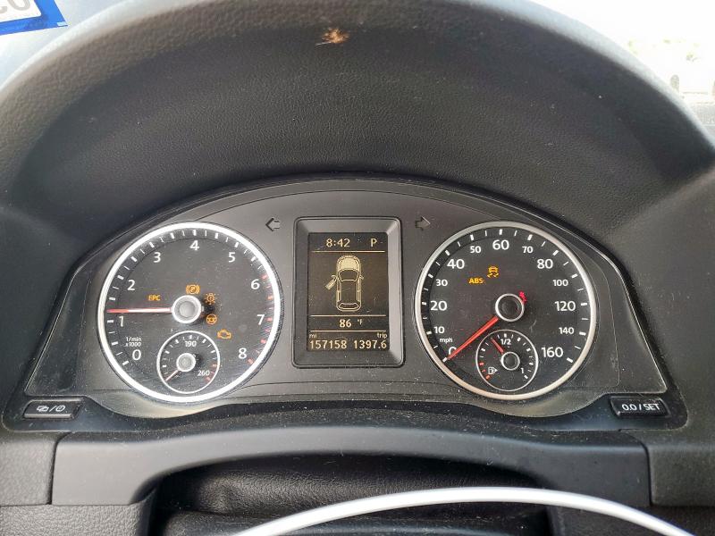 WVGAV3AX6DW594997 - 2013 VOLKSWAGEN TIGUAN S BLACK photo 9