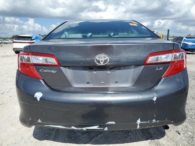 4T1BF1FK3EU324142 - 2014 TOYOTA CAMRY L GRAY photo 6