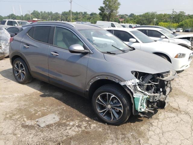 KL4MMESL8MB157791 - 2021 BUICK ENCORE GX SELECT SILVER photo 4