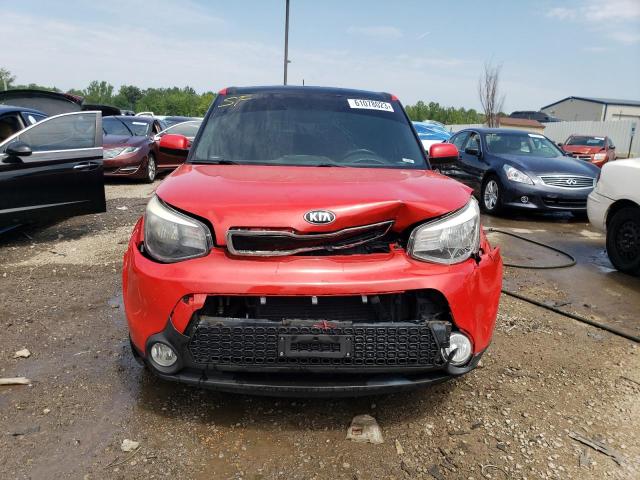 KNDJP3A58F7786576 - 2015 KIA SOUL + RED photo 5