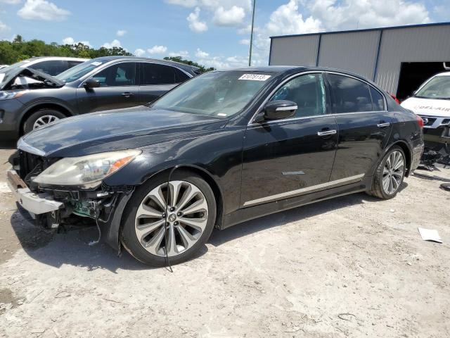 KMHGC4DH6EU265966 - 2014 HYUNDAI GENESIS 5.0L BLACK photo 1