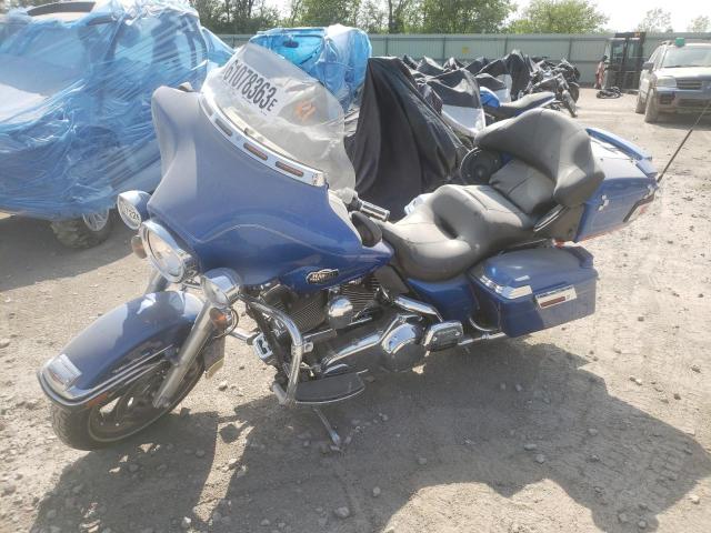 1HD1FC4108Y608149 - 2008 HARLEY-DAVIDSON FLHTCUI BLUE photo 2