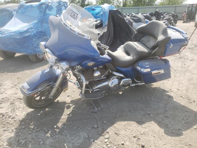 1HD1FC4108Y608149 - 2008 HARLEY-DAVIDSON FLHTCUI BLUE photo 9