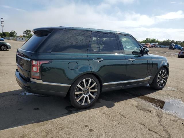 SALGV2TFXEA176348 - 2014 LAND ROVER RANGE ROVE AUTOBIOGRAPHY GREEN photo 3