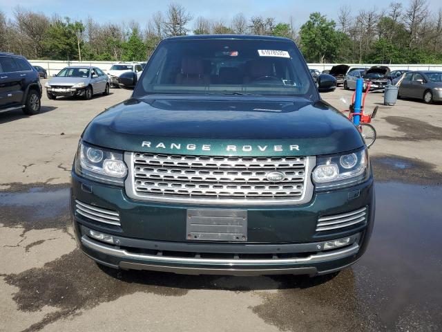 SALGV2TFXEA176348 - 2014 LAND ROVER RANGE ROVE AUTOBIOGRAPHY GREEN photo 5