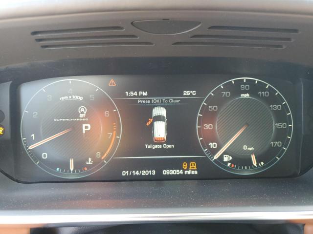 SALGV2TFXEA176348 - 2014 LAND ROVER RANGE ROVE AUTOBIOGRAPHY GREEN photo 9