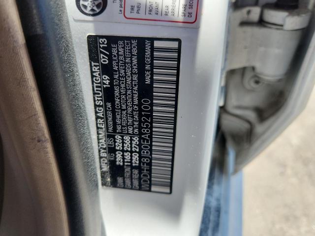 WDDHF8JB0EA852100 - 2014 MERCEDES-BENZ E 350 4MATIC WHITE photo 12