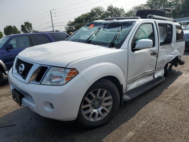 5N1AR18B09C617721 - 2009 NISSAN PATHFINDER S WHITE photo 1