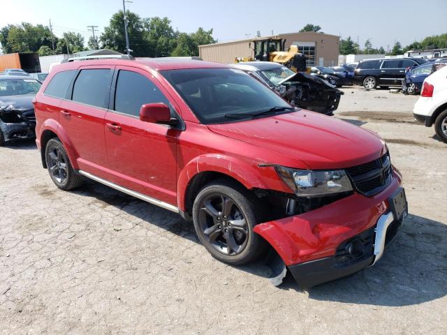 3C4PDCGBXLT259663 - 2020 DODGE JOURNEY CROSSROAD RED photo 4