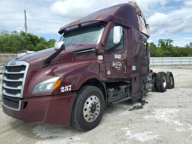 3AKJHHDR3MSMS7260 - 2021 FREIGHTLINER CASCADIA 1 BURGUNDY photo 2