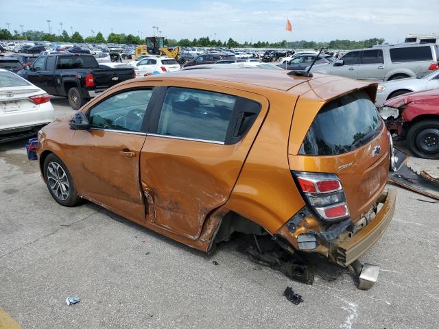 1G1JD6SH4J4118456 - 2018 CHEVROLET SONIC LT 橙色 照片 2