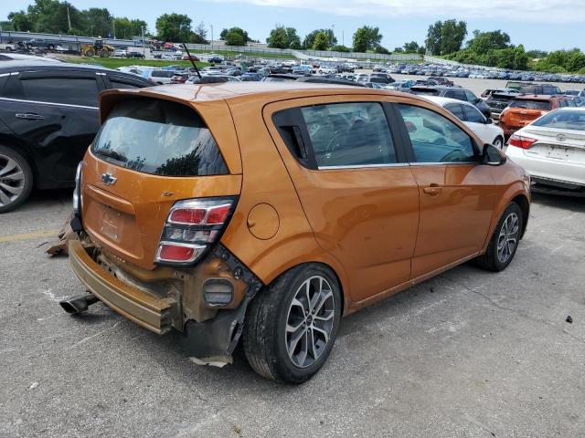 1G1JD6SH4J4118456 - 2018 CHEVROLET SONIC LT 橙色 照片 3