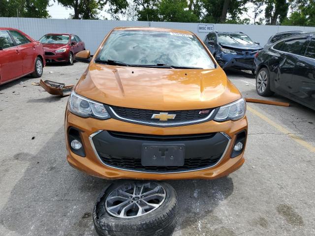 1G1JD6SH4J4118456 - 2018 CHEVROLET SONIC LT 橙色 照片 5