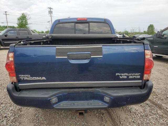 5TEJU62N66Z291570 - 2006 TOYOTA TACOMA DOUBLE CAB PRERUNNER BLUE photo 6