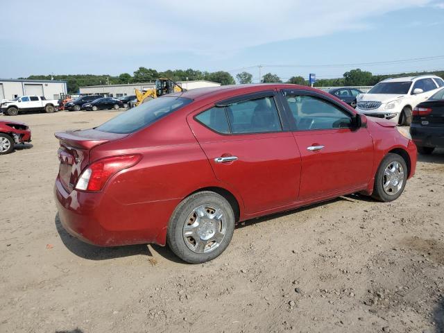 3N1CN7AP4DL874947 - 2013 NISSAN VERSA S RED photo 3