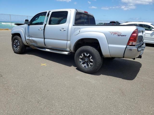 5TEJU62N85Z106353 - 2005 TOYOTA TACOMA DOUBLE CAB PRERUNNER SILVER photo 2