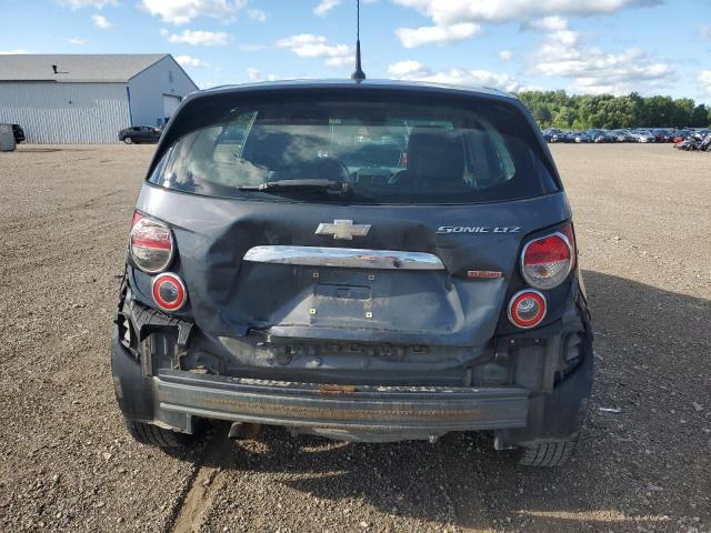 1G1JE6SB8D4131367 - 2013 CHEVROLET SONIC LTZ GRAY photo 6