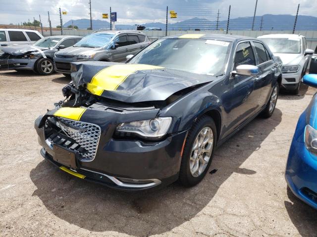 2C3CCASG5GH314113 - 2016 CHRYSLER 300C PLATINUM GRAY photo 1