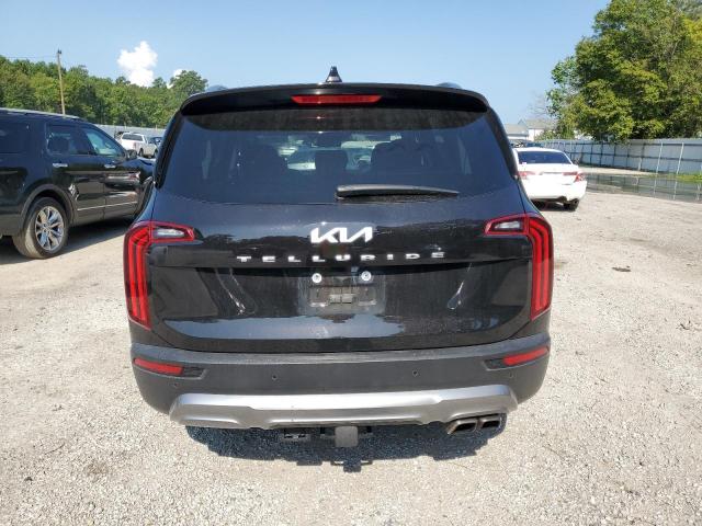 5XYP34HC9NG266839 - 2022 KIA TELLURIDE EX BLACK photo 6