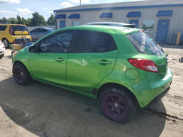 JM1DE1KY4D0162246 - 2013 MAZDA MAZDA2 GREEN photo 2