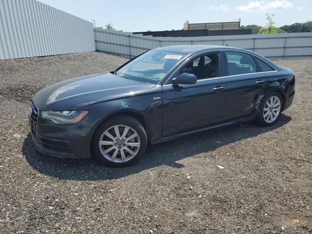 WAUHGAFC1FN007148 - 2015 AUDI A6 PRESTIGE შავი ფოტო 1