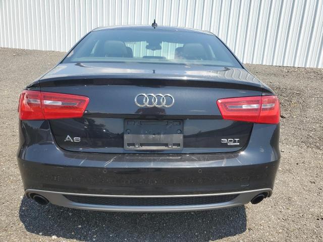 WAUHGAFC1FN007148 - 2015 AUDI A6 PRESTIGE შავი ფოტო 6