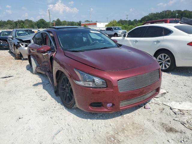 1N4AA51E59C839586 - 2009 NISSAN MAXIMA S RED photo 4