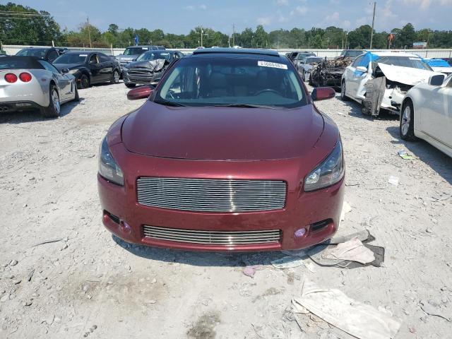 1N4AA51E59C839586 - 2009 NISSAN MAXIMA S RED photo 5