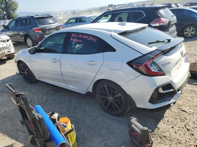 SHHFK7G91LU219961 - 2020 HONDA CIVIC SPORT TOURING WHITE photo 2
