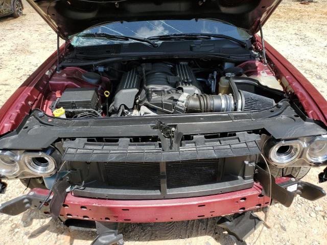 2C3CDZFJ1LH250552 - 2020 DODGE CHALLENGER R/T SCAT PACK MAROON photo 11