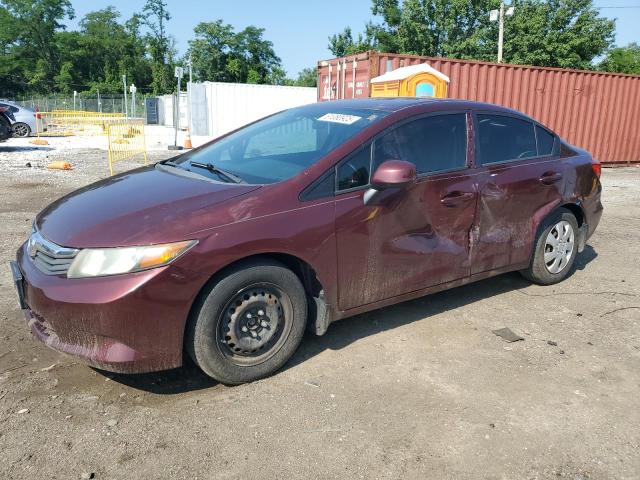 2012 HONDA CIVIC LX, null