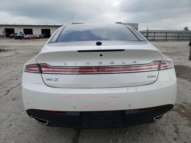 3LN6L2LU5GR622420 - 2016 LINCOLN MKZ HYBRID Blanc photo 6