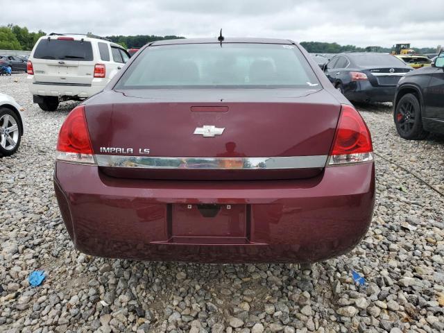 2G1WB58N879352978 - 2007 CHEVROLET IMPALA LS MAROON photo 6