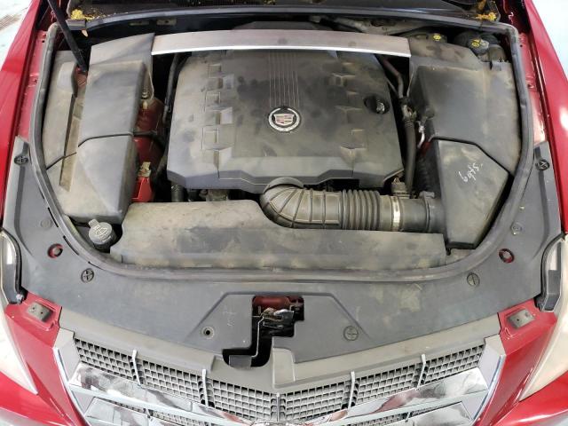 1G6DL5ED0B0165411 - 2011 CADILLAC CTS PERFORMANCE COLLECTION Rot Foto 11