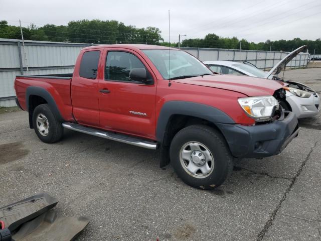 5TFTX4GNXFX045089 - 2015 TOYOTA TACOMA PRERUNNER ACCESS CAB RED photo 4