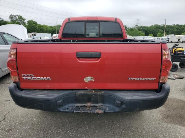 5TFTX4GNXFX045089 - 2015 TOYOTA TACOMA PRERUNNER ACCESS CAB RED photo 6