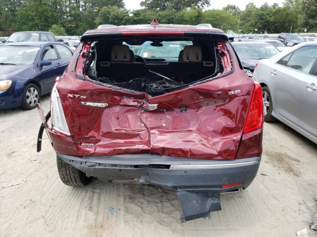 1GYKNDRS6HZ250124 - 2017 CADILLAC XT5 LUXURY RED photo 6