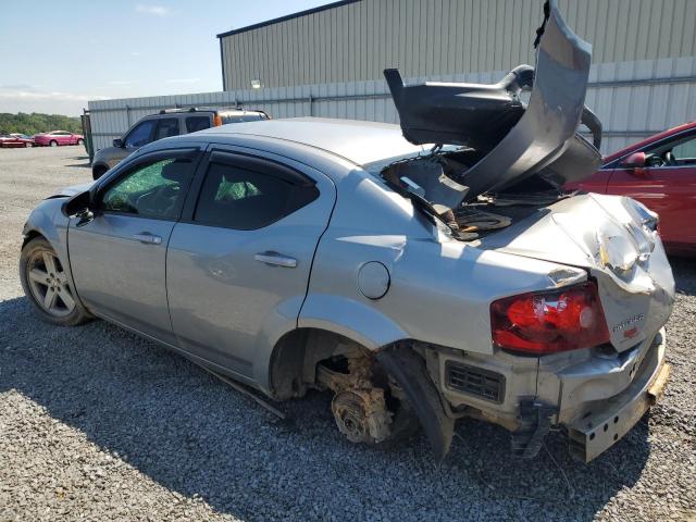 1C3CDZAB9DN566872 - 2013 DODGE AVENGER SE SILVER photo 2