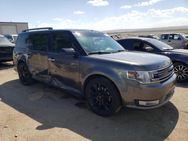 2FMGK5C87GBA19544 - 2016 FORD FLEX SEL GRAY photo 4