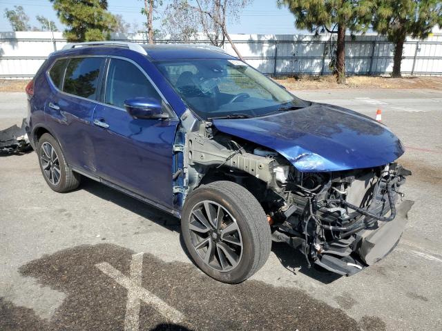 5N1AT2MT5KC810524 - 2019 NISSAN ROGUE S BLUE photo 4