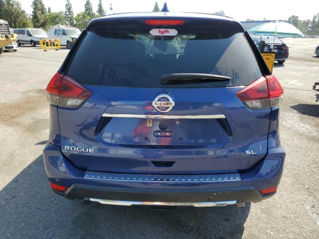 5N1AT2MT5KC810524 - 2019 NISSAN ROGUE S BLUE photo 6