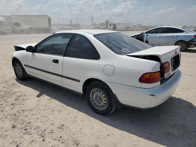 1HGEJ2247PL022523 - 1993 HONDA CIVIC DX WHITE photo 2