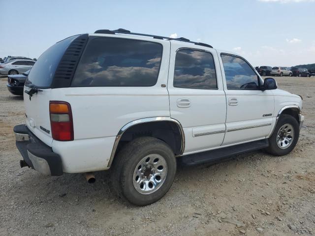 1GNEK13T11R164700 - 2001 CHEVROLET TAHOE K1500 WHITE photo 3