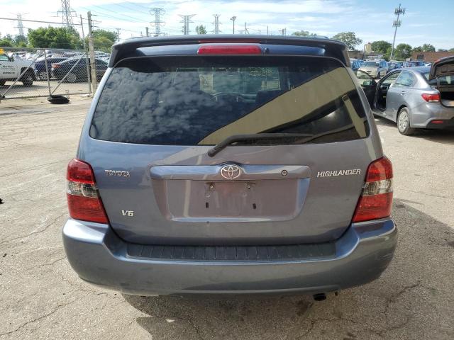 JTEDP21AX70134519 - 2007 TOYOTA HIGHLANDER SPORT GRAY photo 6