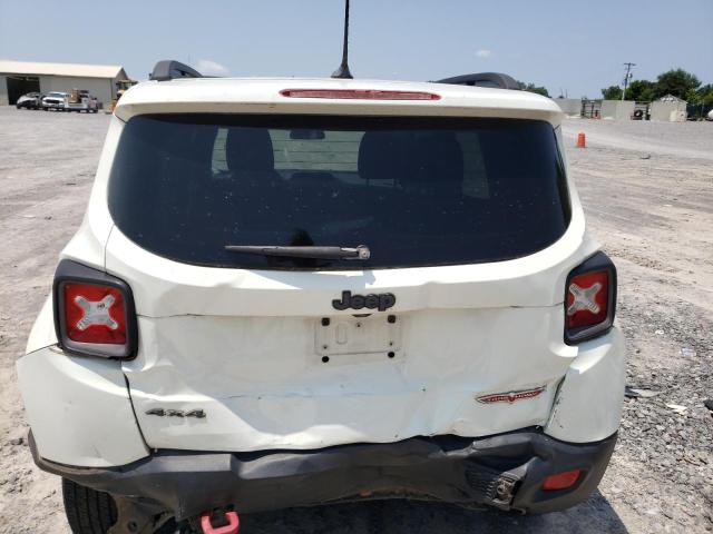 ZACCJBCT9GPD32499 - 2016 JEEP RENEGADE S TRAILHAWK WHITE photo 6