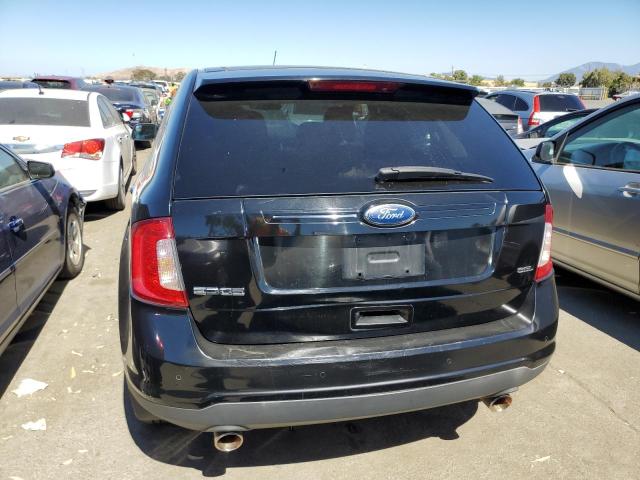 2FMDK3JCXBBB67758 - 2011 FORD EDGE SEL BLACK photo 6