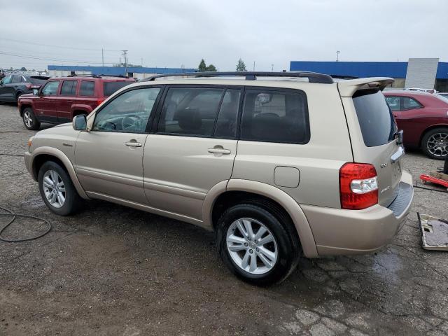 JTEEW21A660004629 - 2006 TOYOTA HIGHLANDER HYBRID TAN photo 2