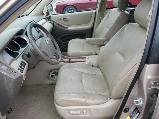 JTEEW21A660004629 - 2006 TOYOTA HIGHLANDER HYBRID TAN photo 7