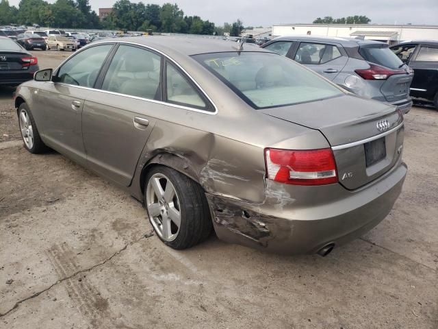 WAUDH74F28N182037 - 2008 AUDI A6 3.2 QUATTRO TAN photo 2